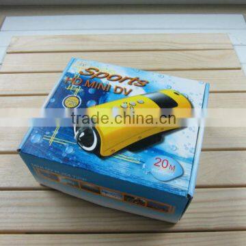 720P waterproof sport hd mini dv