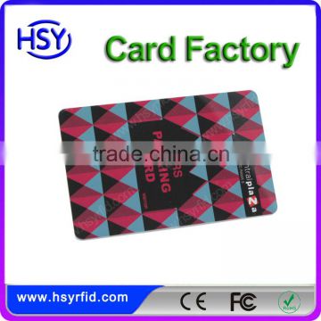 EM4305 read write blank 13.56mhz hf rfid card with serial number