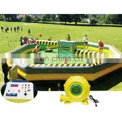 Outdoor Inflatable Meltdown Inflatable Obstacle Course Sweeper Arm Eliminator Challenge Game