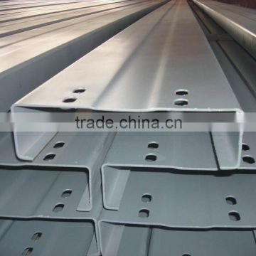 Best -selling ISO9001:2000 C8 Channel Galvanized Painted C Purlins