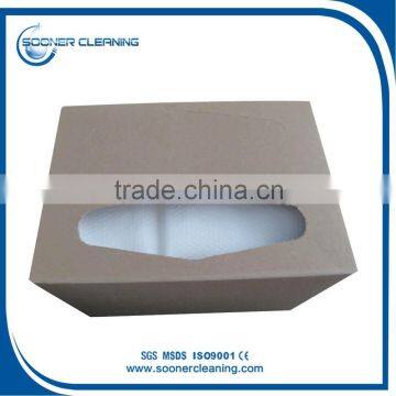 [soonerclean] High Efficient Of Water & Oil Absorption Capacit Woodpulp White Industrial Wiper,Cleanroom Wiper photo-6