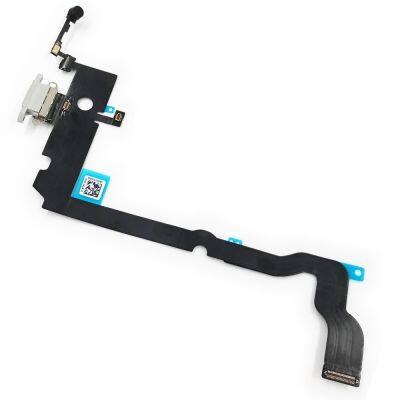 ORG USB Charger For IPhone XS MAX Port Dock Connector Flex Cable Charging With Microphone Repair Replacement photo-2