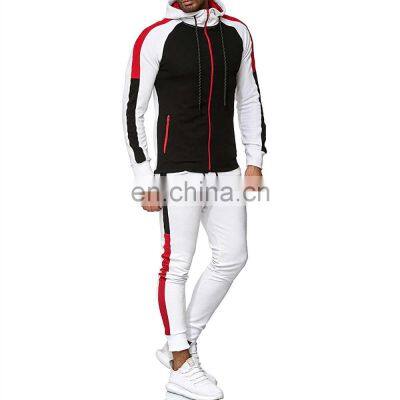 Fleece Custom Track Suit 100% Polyester Tracksuit for Men Slim Fit Wholesale Sweatsuit In Cheap Price photo-3