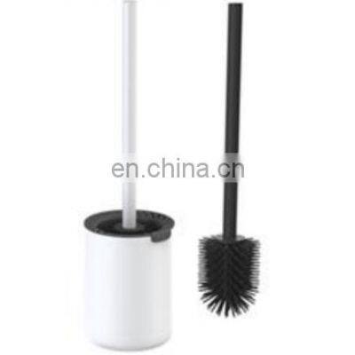 2022 New Bathroom Soft Plastic TPR Toilet Brush With Holder