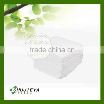 Thin or thick spunlace nonwoven fabric