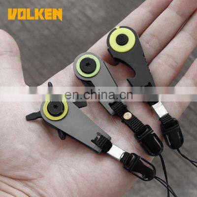 Outdoor Multi-Function EDC Tools Mini Key Chain Screwdriver Portable Lanyard Tools Gift Customized photo-5