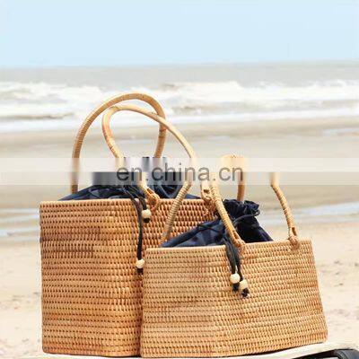 Handicraft Rattan Woven Boho Handbag Wicker Bali Handmade bag