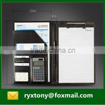 A4 Leather Material File Folder With Calculator Supplier's Choice photo-2