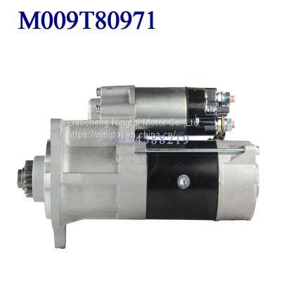 Mitsubishi M009T80971 Auto Starter Fabricators China High Power Truck Auto Parts Starter Motor High-Quality Auto Starter Motor for Isuzu 6wa1deca 320