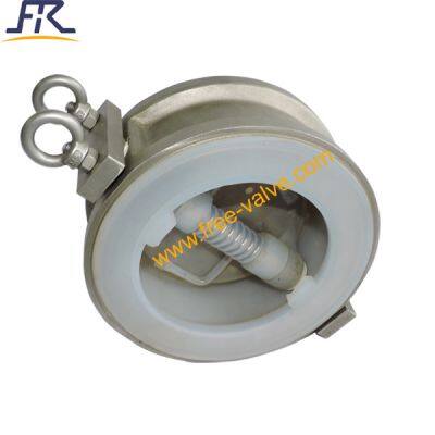PTFE Lined Butterfly Wafer Type Check Valve photo-4