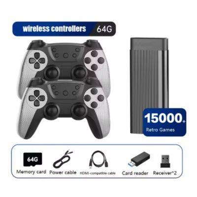 H9 Game Stick 4k Output 10000 Games 32/64/128g Retro Video Game Console X2 Gaming Stick photo-2