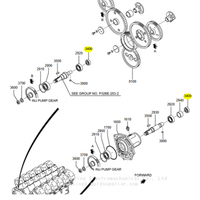 36225-17300 Oil Seal Suit For Mitsubishi S6R photo-2