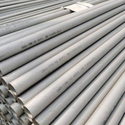 China Brand Zhongzheng Stainless Steel Wholesale 304L 316 316L Welded Austenitic Piping Stainless Steel Pipe Supplier