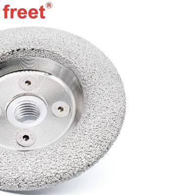 4inch Vacuum Brazed Convex Sanding Disc for Angle Grinder Cup Wheel photo-2