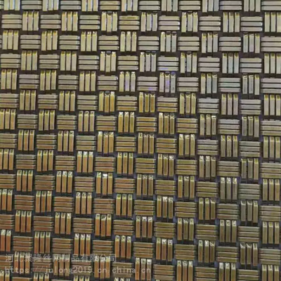 Custom Pattern Metal Decorative Wire Mesh Architectural Mesh for Facade Design