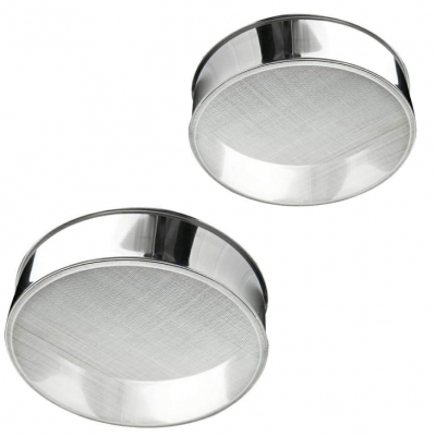 Sieve Fine Mesh, Stainless Steel Round Sifter for Baking, Flour Sieve