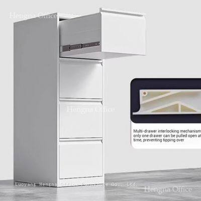 Research Card Storage Cabinet RC-2500 | 52cm Deep Drawers | Thickened Steel Plate | Laboratory Grade | Scientific Organization