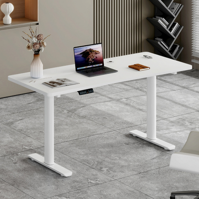 Computer Gaming Desk Metal Base Laptop Electric Adjustable Standing Desk Student Table Factory Price