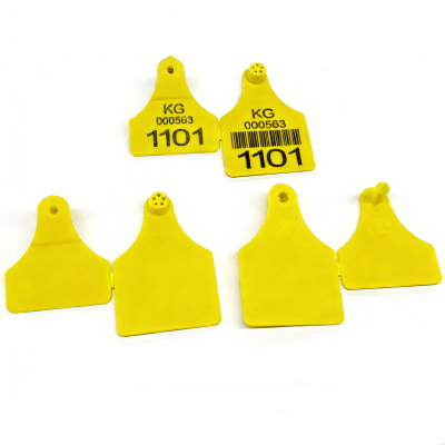 Персональные пронумерованные слуховые ярлыки из ТПУ – прочные ярлыки для идентификации скота