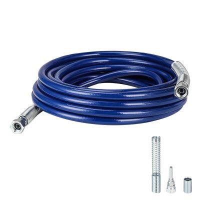 8.5mm 3-Layer Braided Chemical Resistant High Pressure PVC Spray Hose for Farm Pesticide Sprayers & Industrial Pressure Washers