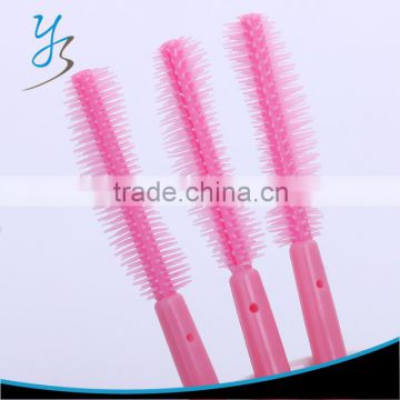 multi-shape silicone mascara applicator eyelash brush