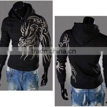 Mens Black Dragon Hoodies Hoody