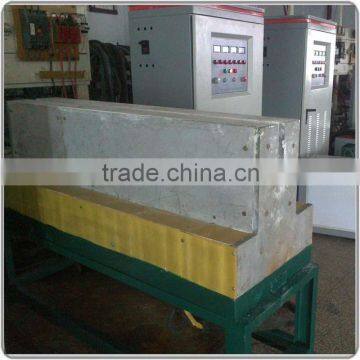 High efficiency induction quenching machine for steel rod and metal bar