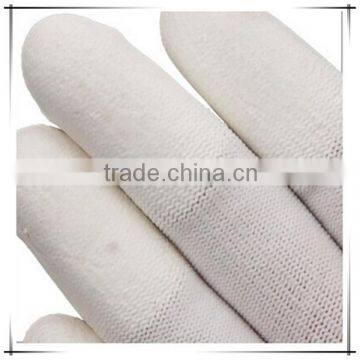 White PU Coated Work Gloves Nylon photo-6