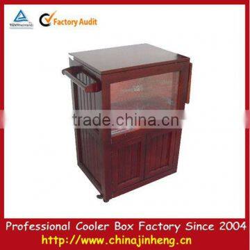 wooden ice cooler package