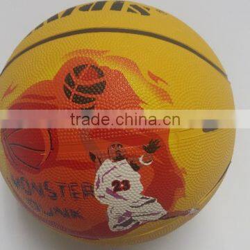 Customized Offical Cheap Rubber Basketball Size 7 for Promotion