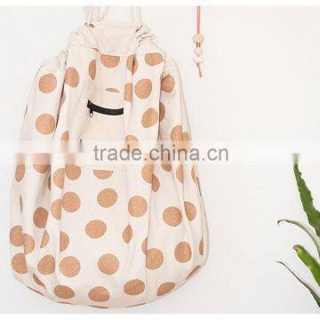 String Large Mesh Toy Bag Hanging Baby Carry Beach Bag photo-5