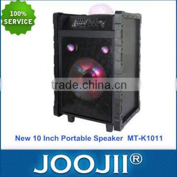 2015 Portable Trolley Karaoke Stage Speaker with Colorful Ball Light