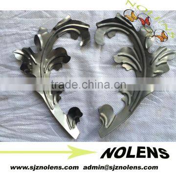 Decorative Stamping Iron/cheaper wrought iron stamped leaves/famous stmapde /cast leaf