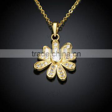 yellow golden jewelry necklace,zircon necklace for women,lady necklaces