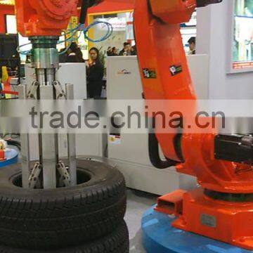 truck tire full automatic high efficient carrying mechanical arm industrial automation production line