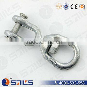 G403 galvanized carbon steel chain swivel