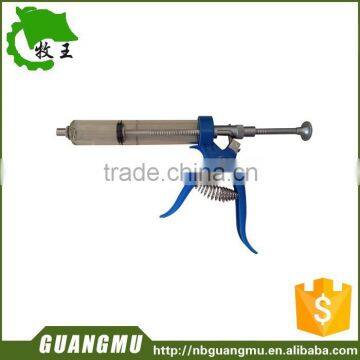 OEM factory continous plastic body veterinary/animal injection syringe