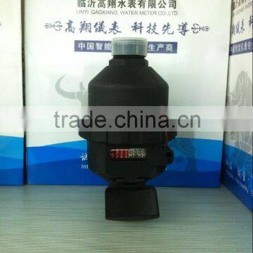 Nylon plastic pulse output volumetric water meter