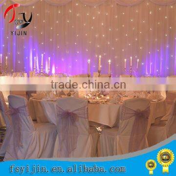 Factory price wedding backdrop curtains