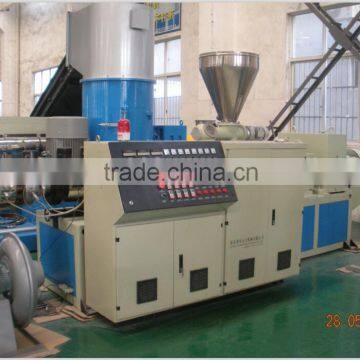 SJSZ 65/132 conical twin screw extruder