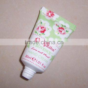 2014 new hand cream tube with screw cap.cosmetic soft tube packaging