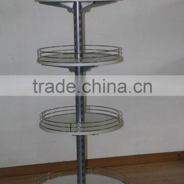 Circular shelf display shelf