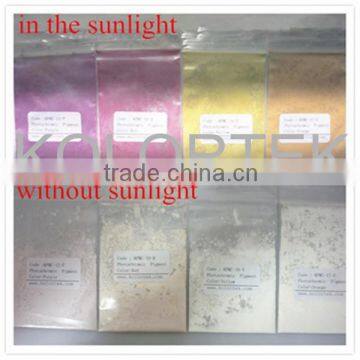 Photochromic Pigment, UV Color Changing Pigment Manufacturer