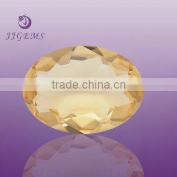 Wholesale Light Yellow Oval Raw Crystal Diamond Stone Price