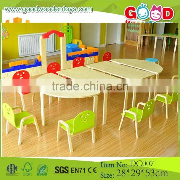 Wholesale School Supply Kindergarten Wooden Furniture Set in 2015