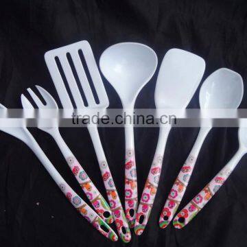 Melamine kitchen ladle turner set