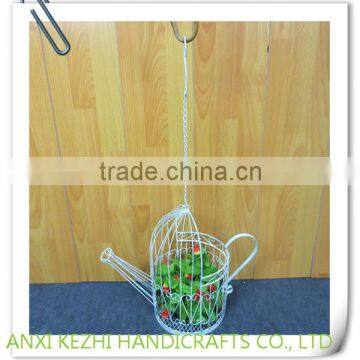 KZ8-06052 water can hanging wedding decoration flower holder