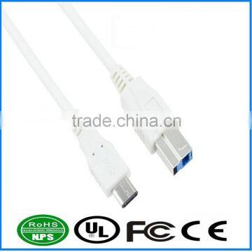 USB3.1 Type C To BM Cable Extension Adapter Cable Standard 9 Core Wire For Printer