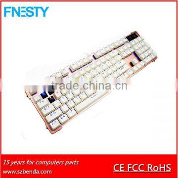 Waterproof Mechanical 7 Colors LED Backlight Gaming Keyboard photo-4