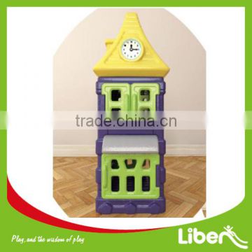 Cartoon House Plastic Storage Shelf for Children LE.SK.032